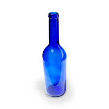 image: Blue Glass Bottle